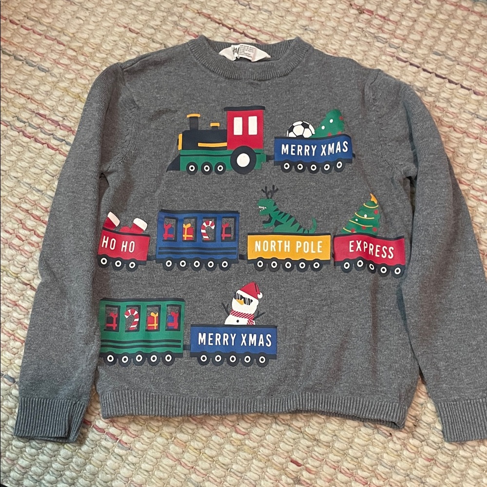 H&M Christmas Knit Sweater s6-8
